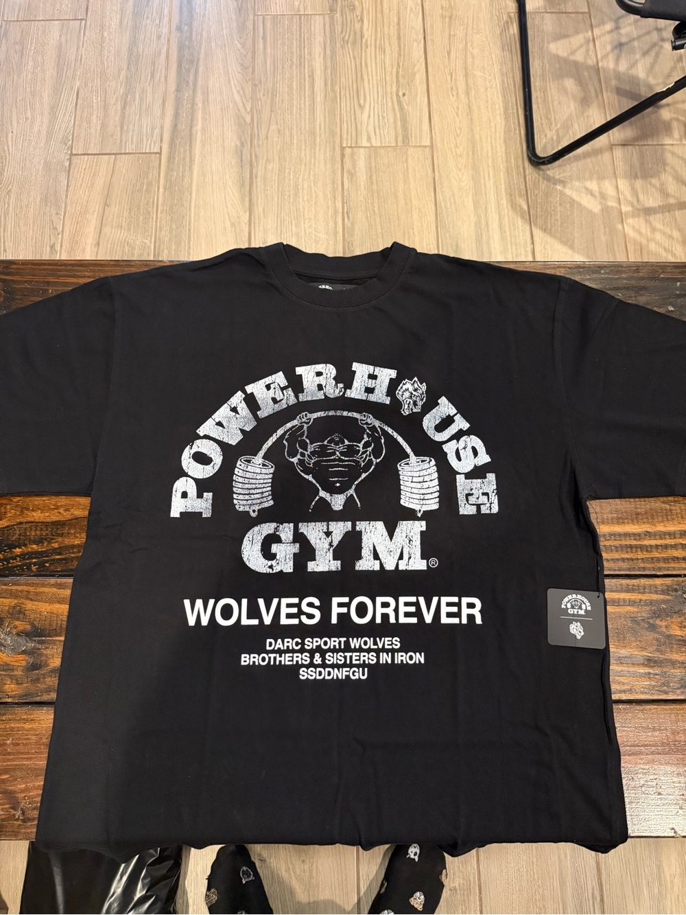 Darc Sport x Powerhouse Gym Limited Edition black graphic tee